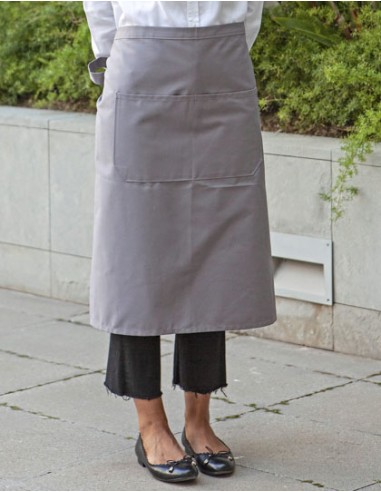 LIN-KS70100Z-Cooks Apron With Pocket